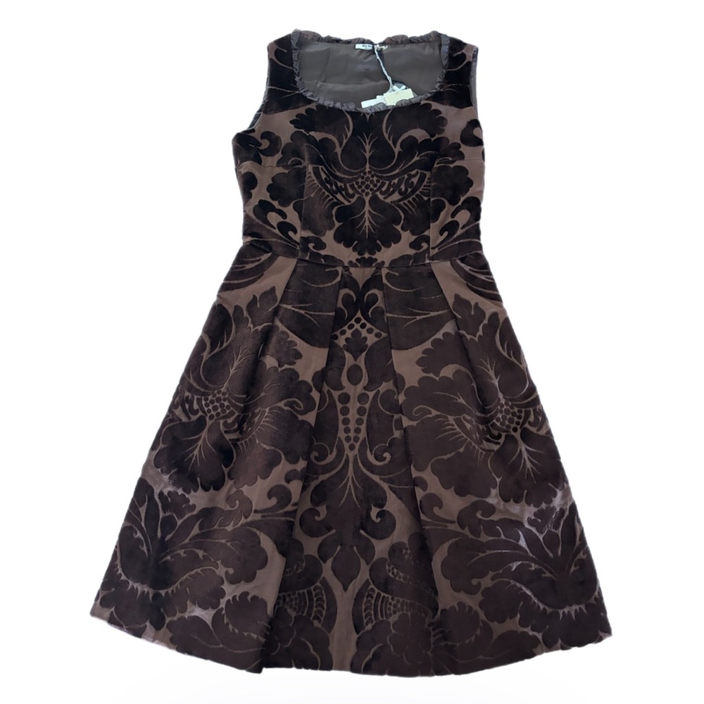 nwt miu miu velvet dress 42